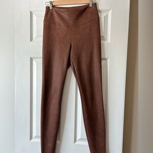 Brown Patterned Leggings